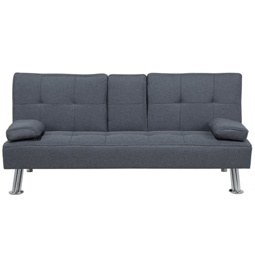 Sofa rozkładana ciemnoszara ROXEN