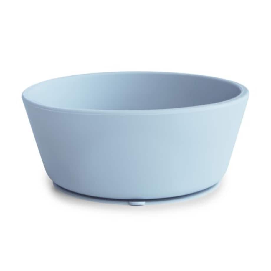 Mushie Silikonowa Miseczka dla Dziecka Powder Blue