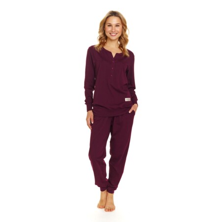 Piżama kolor fioletowy PM.4349.BURGUNDY - XXL