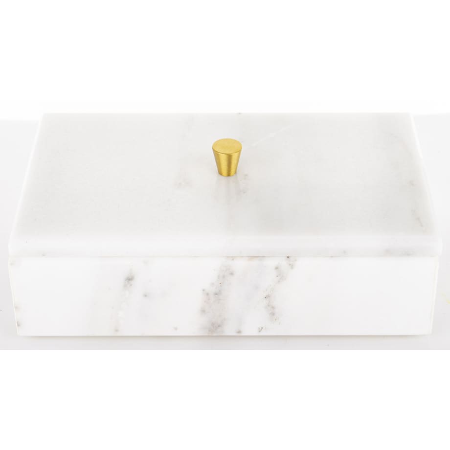 Szkatułka marmurowa 7,5x20x12 cm FERETRO