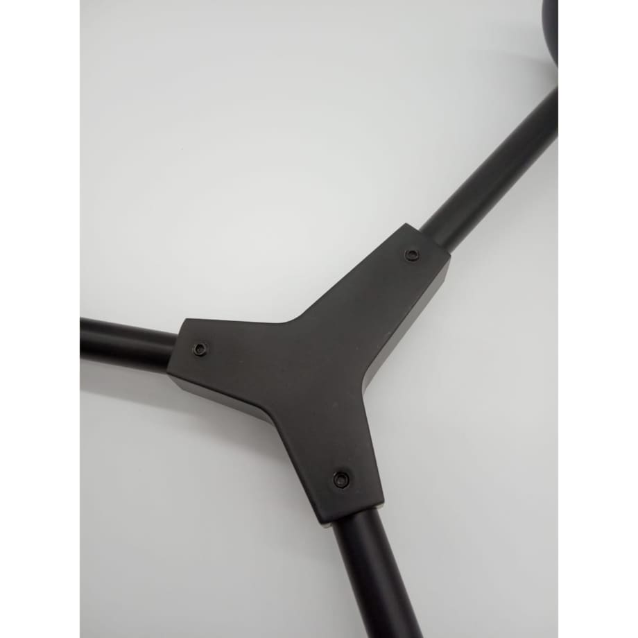 Zwis molekuły Modern orchid ST-1232-9 BLACK AMBER Step bursztynowa czarna