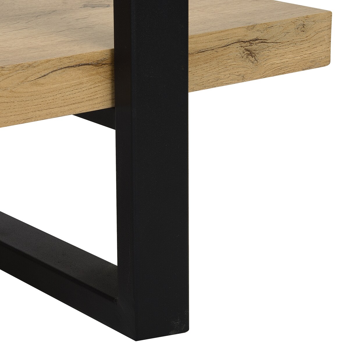 Regał 3 półki TIMBER 111 cm Jasnobrązowy