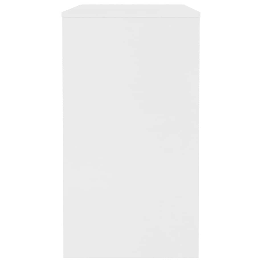 vidaXL Biurko, białe, 90x40x72 cm, materiał drewnopochodny