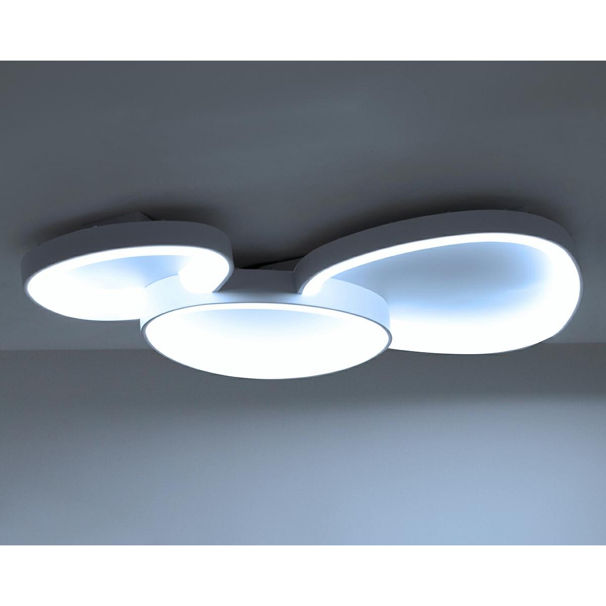 MOOSEE lampa sufitowa / plafon CELLS 3 biała