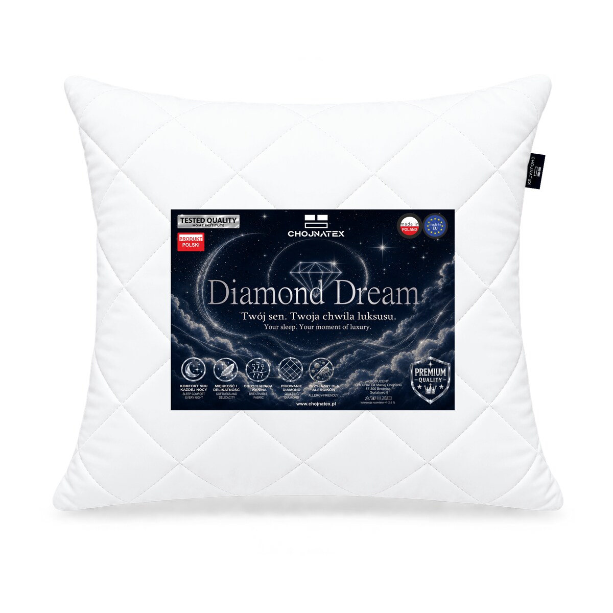 Poduszka DIAMOND DREAM 40x40 cm