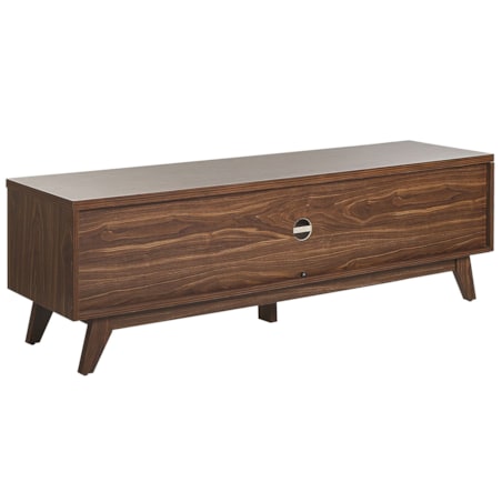 Szafka RTV ciemne drewno PRESCOT