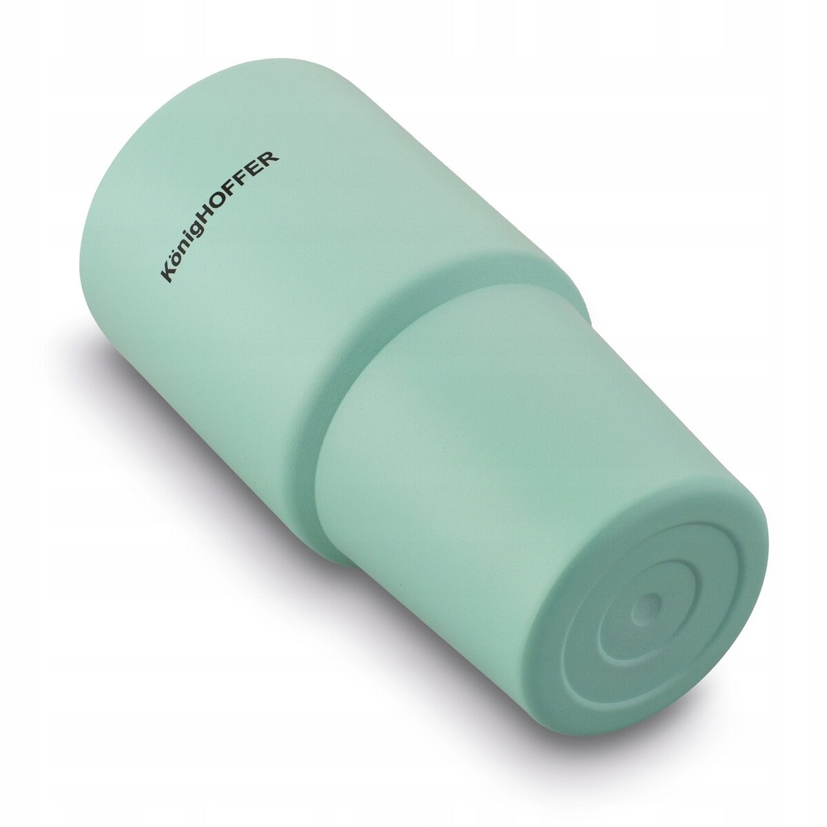 Kubek termiczny ze słomką 420ml MIĘTOWY na ciepłe zimne napoje kawę koktajl