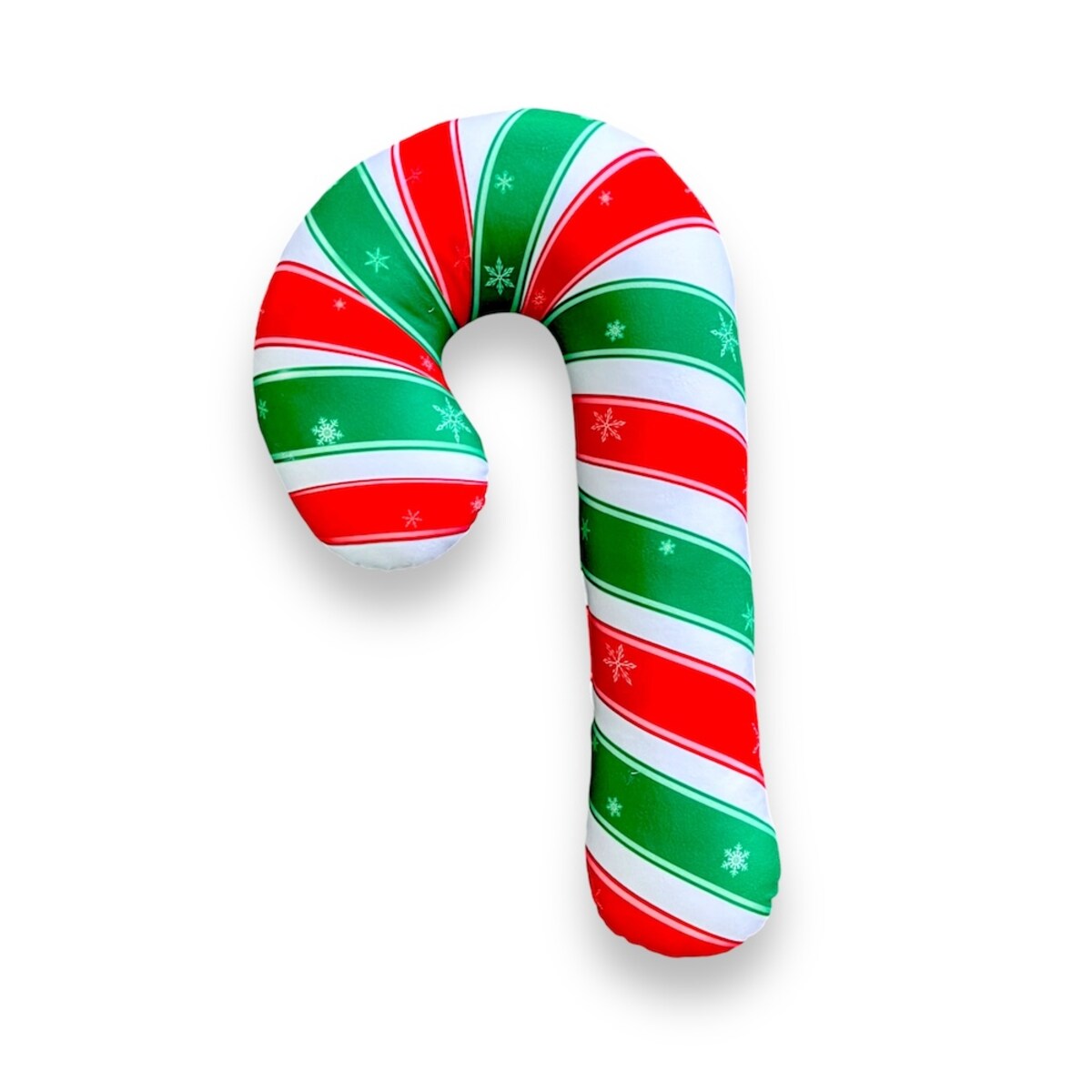 Poduszka Lizak Laska Świąteczna dwukolorowa