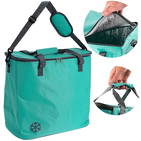 Torba Termiczna Na Jedzenie Turystyczna Piknikowa Plażę Termoizolacyjna 24L