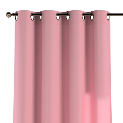 Zasłona na kółkach 1 szt. 130x245 brudny róż
