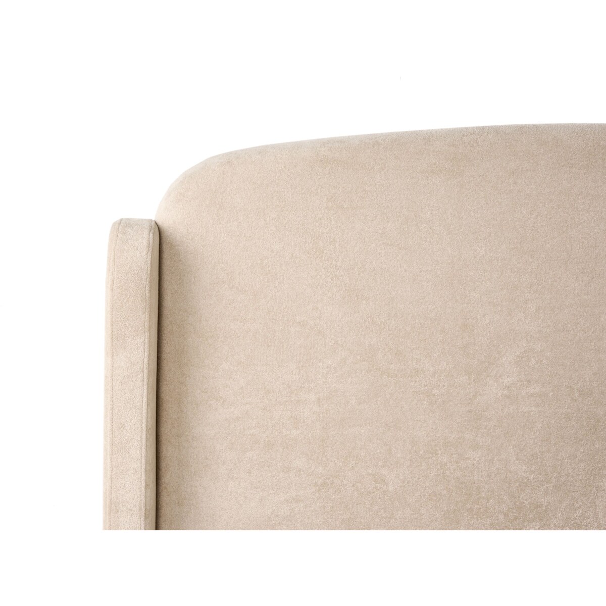 Łóżko z pojemnikiem BERNAY 180 x 200 cm Beżowoszary