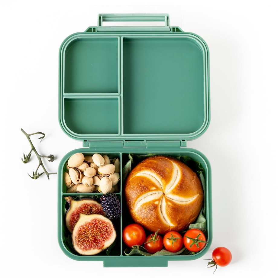 LEKKABOX CLASSIC mini lunchbox z przegródkami, Forest