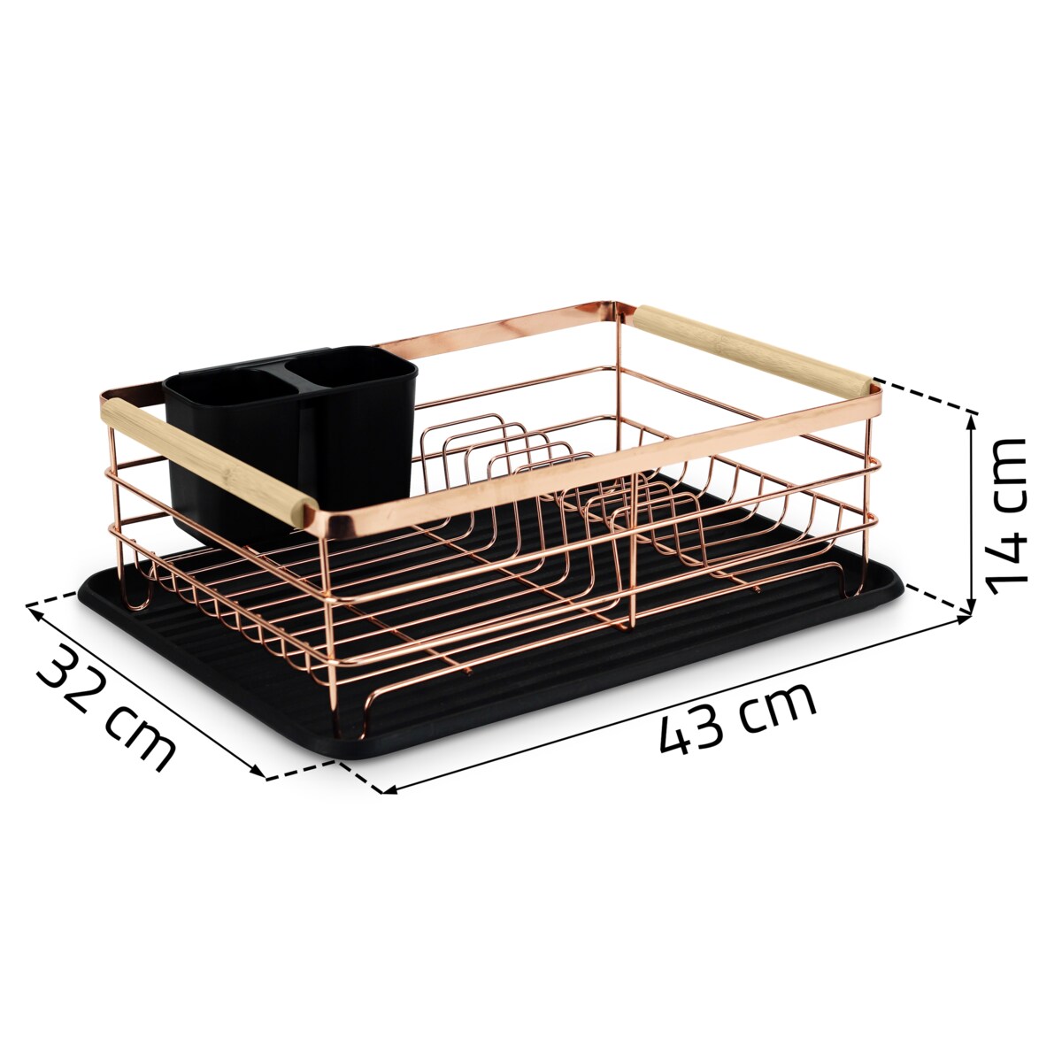 Suszarka do naczyń ociekacz stojąca tacka Massido