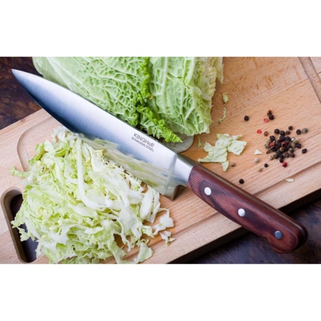 Stalowy nóż szefa kuchni 22cm kuchenny pojedyńczy KINGHOFF