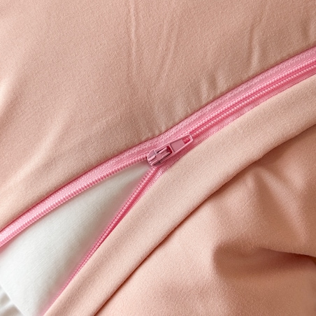 pościel "french roses" z aplikacją 3D róże wyszywane 160x200 | różowy