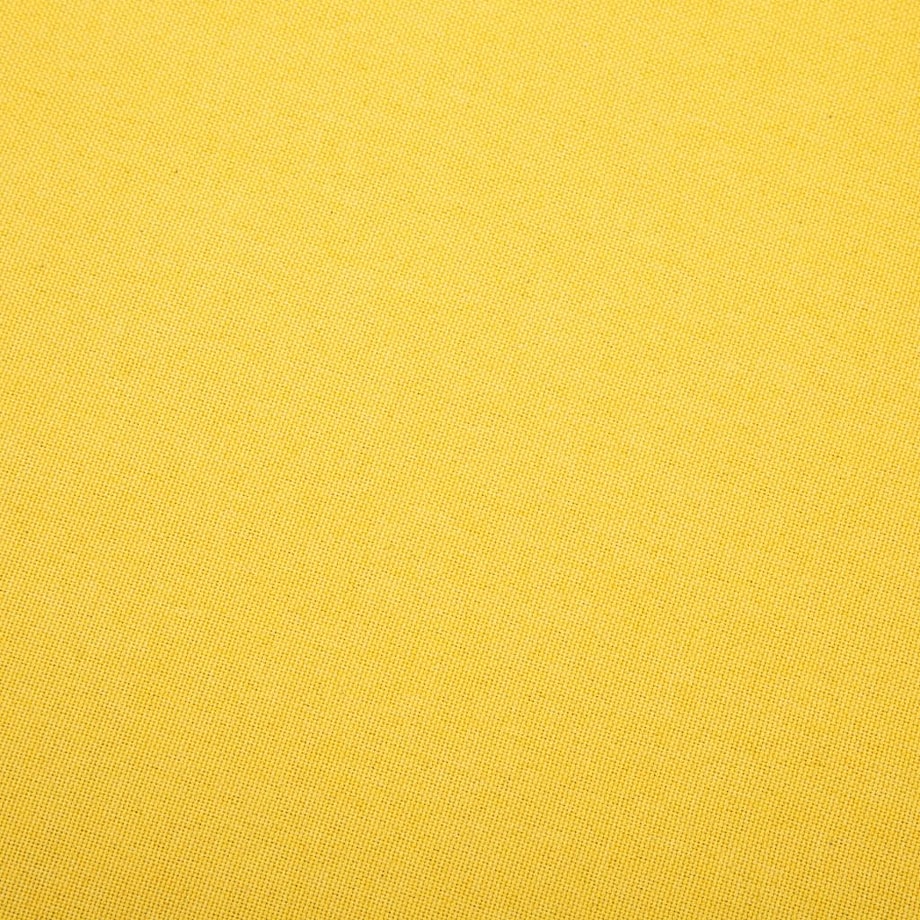 vidaXL Fotel, żółty, tkanina