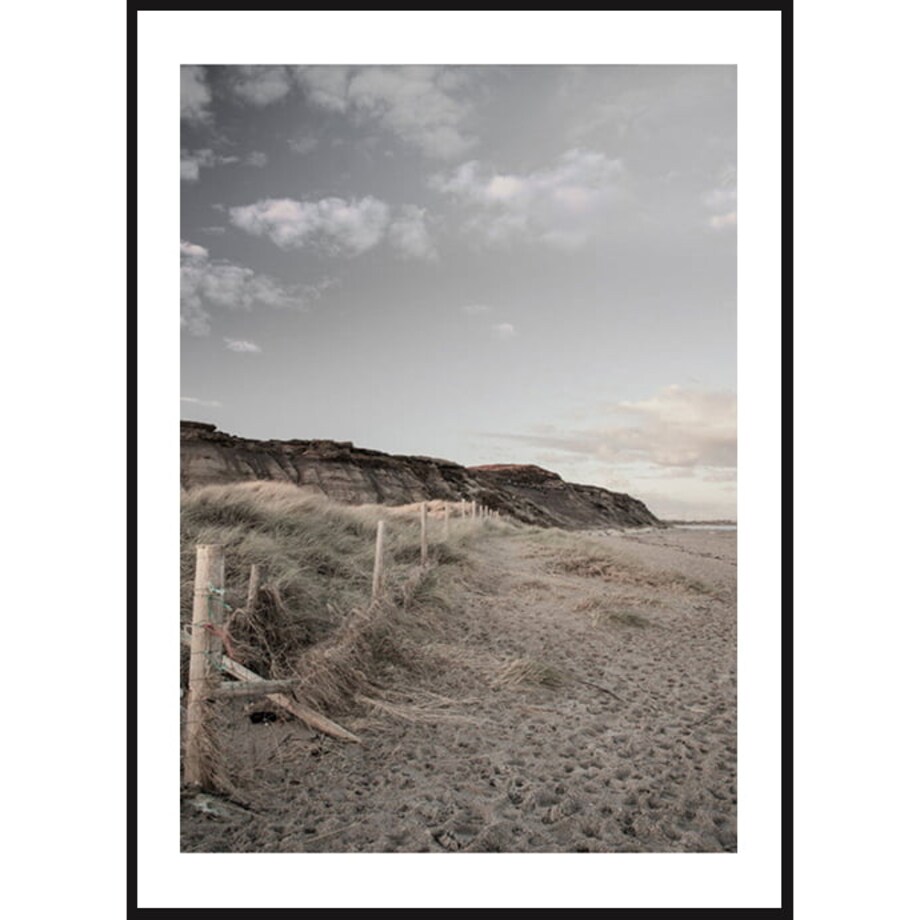 Poster Story, Plakat, Obraz - Plaża Obok Klifu, wymiary 30 x 42 cm