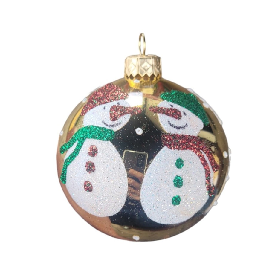 Bombka szklana 4 szt. VARIETTA small Ø 100 mm