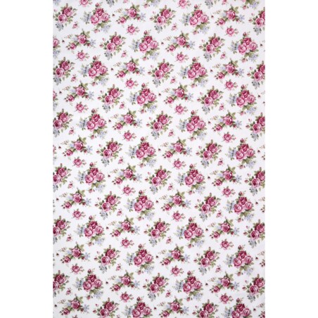 Dwustronny bieżnik Rose Garden & Stripes – 50 × 220 cm