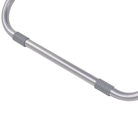 vidaXL Rozkładane leżaki tarasowe, 2 szt., stal, szare