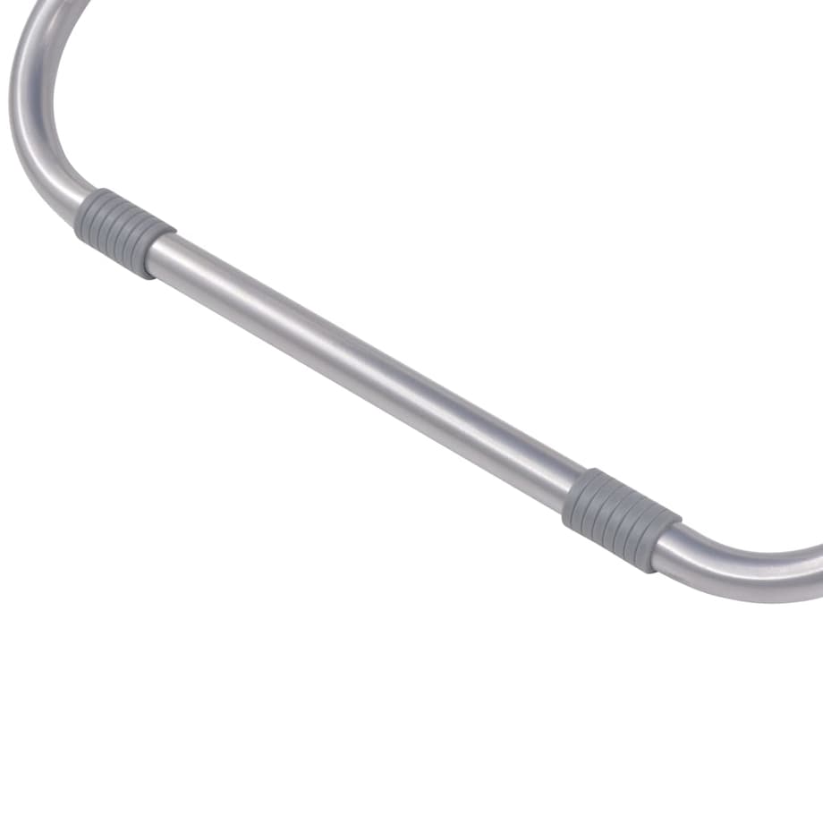 vidaXL Rozkładane leżaki tarasowe, 2 szt., stal, szare