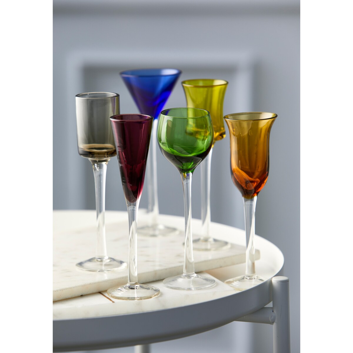 Kieliszki do wódki Aquavit 6 sztuk mix 916208