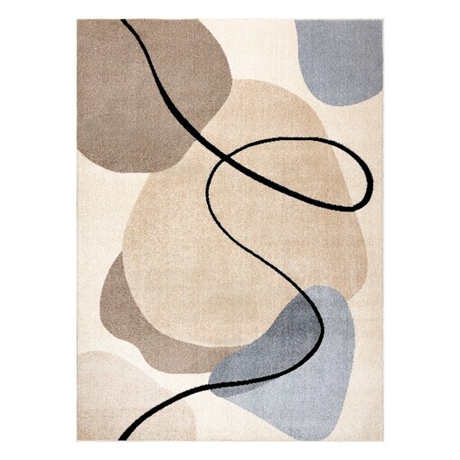 Dywan FUSION 9213 krem / beż - Geometryczny, 180x270 cm