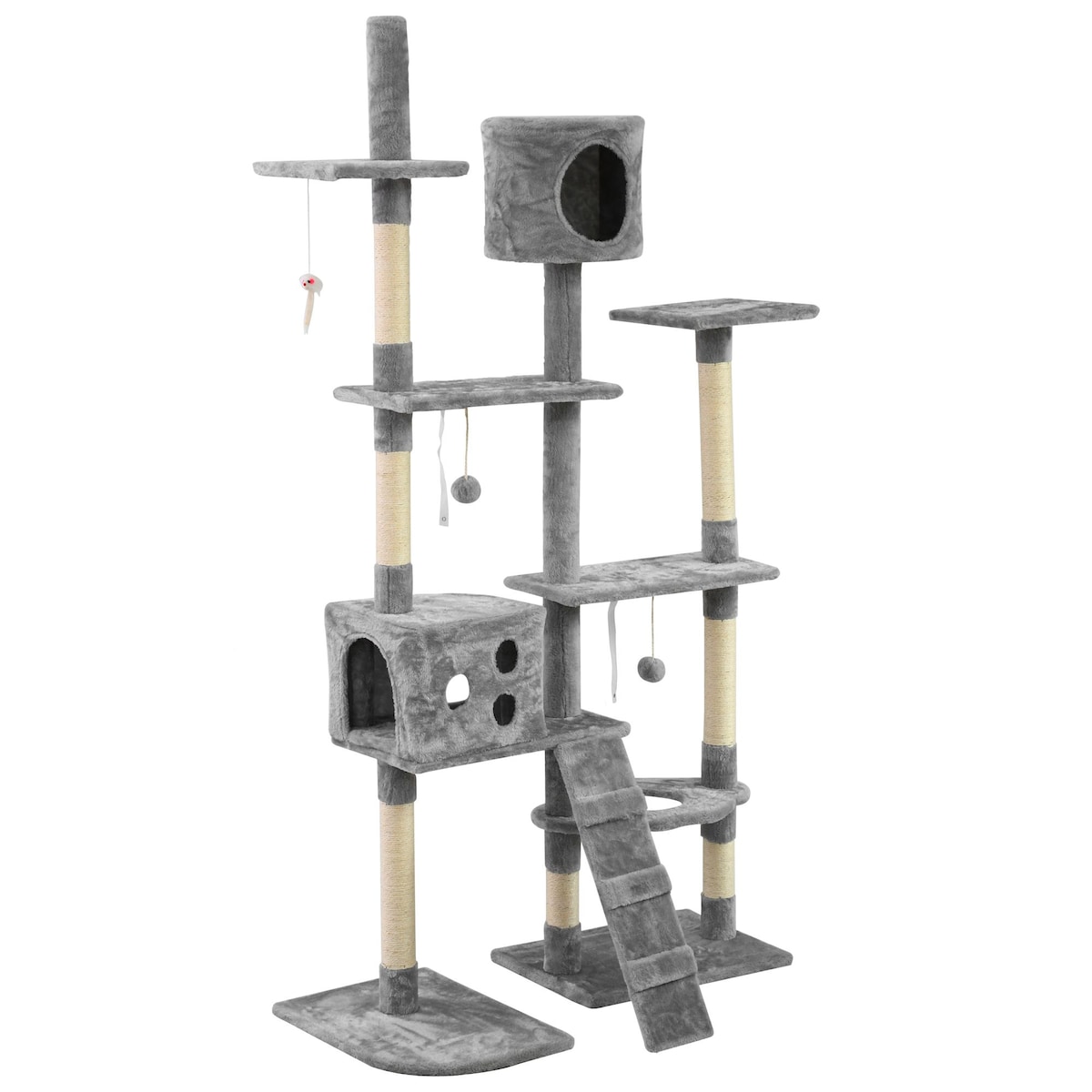 DRAPAK DLA KOTÓW SZARY 370159