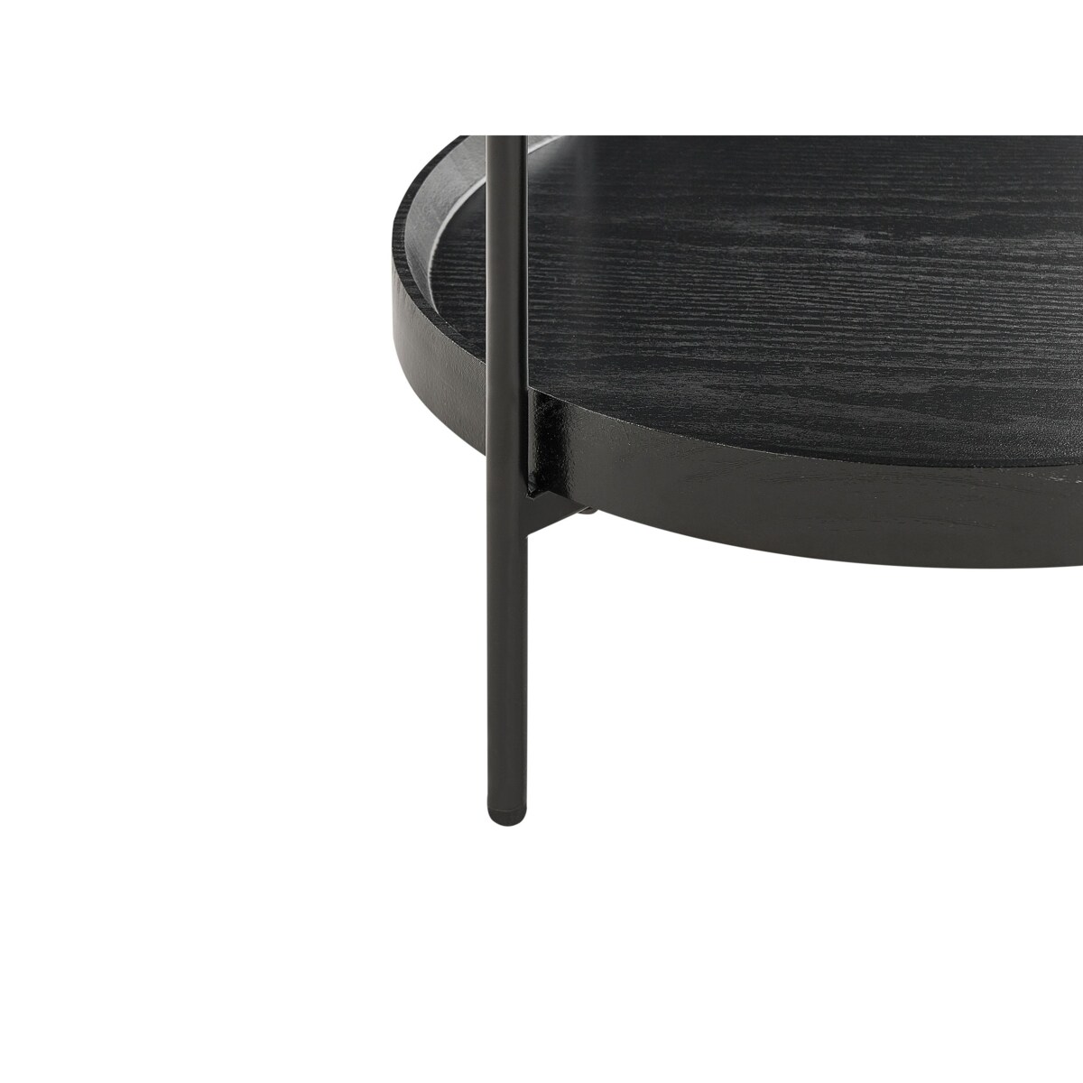 Stolik pomocniczy czarny EVART