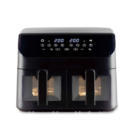 Maestro frytkownica beztłuszczowa dwukomorowa 2000W 2x4.5L MR758