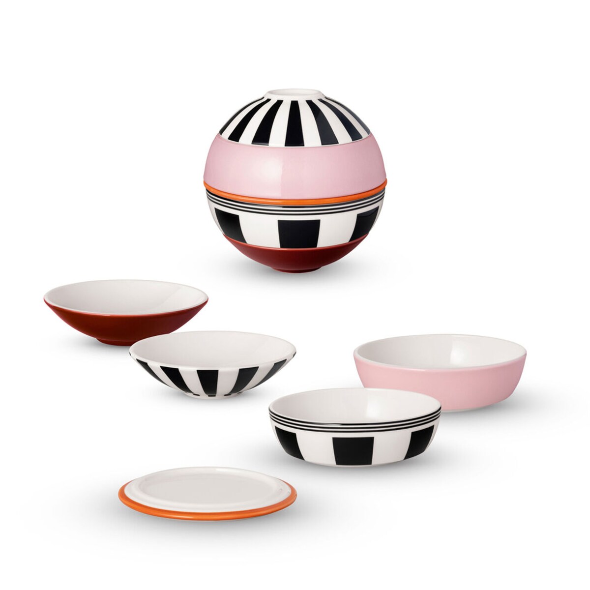Zestaw naczyń Iconic La petite Boule Memphis Signature