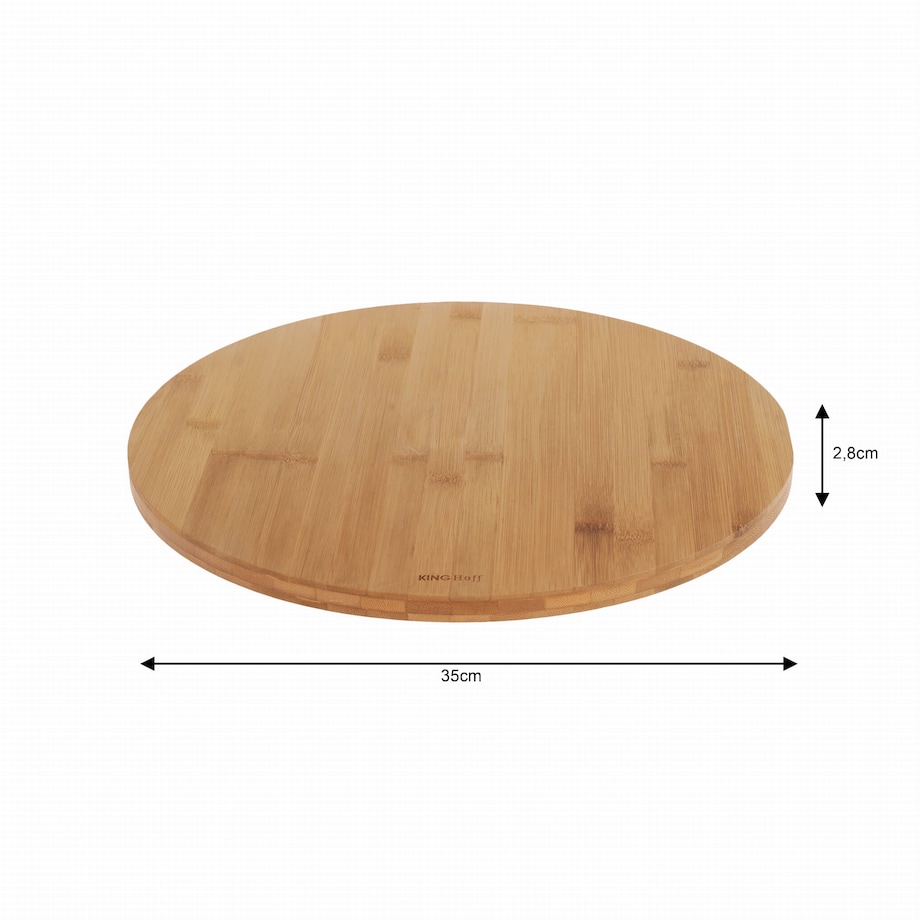 Taca Deska Obrotowa Do Serwowania Pizzy 35Cm Kinghoff Kh-1566