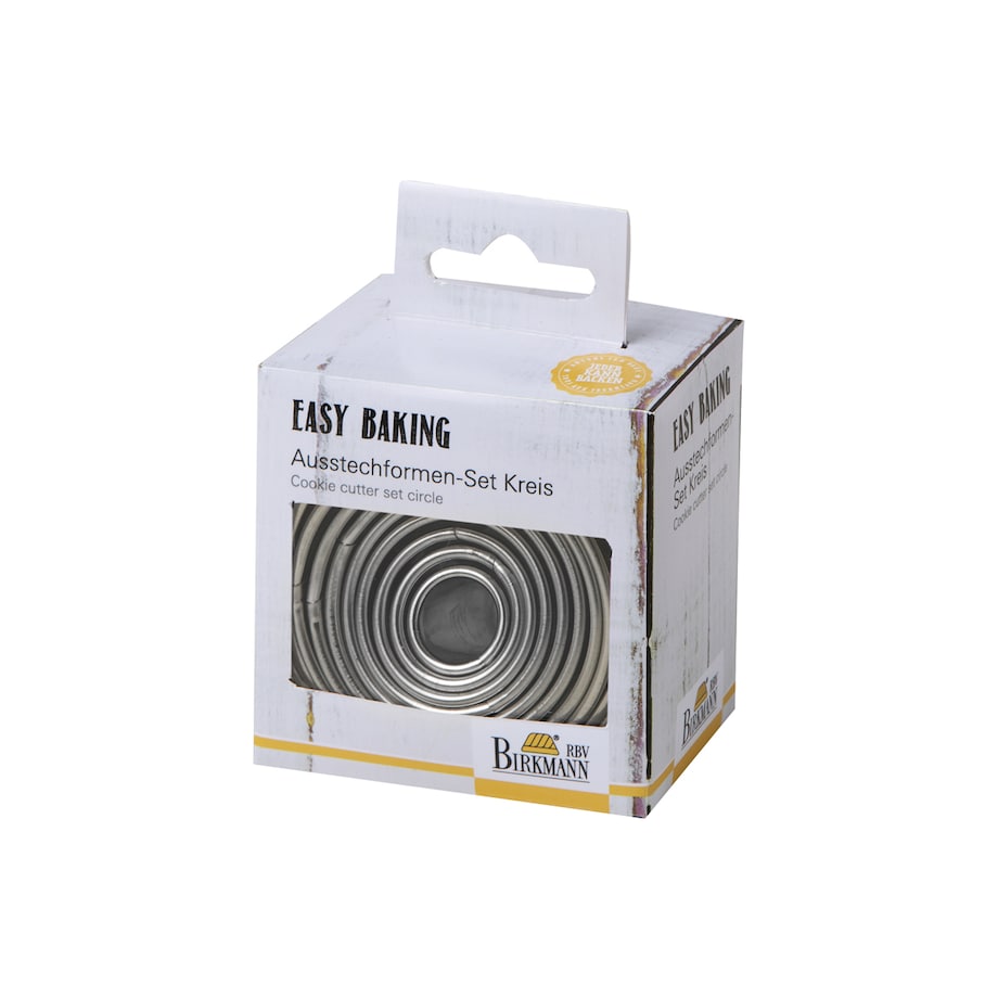 Foremki do wykrawania ciastek i ozdób EASY BAKING - 10 szt. / Birkmann