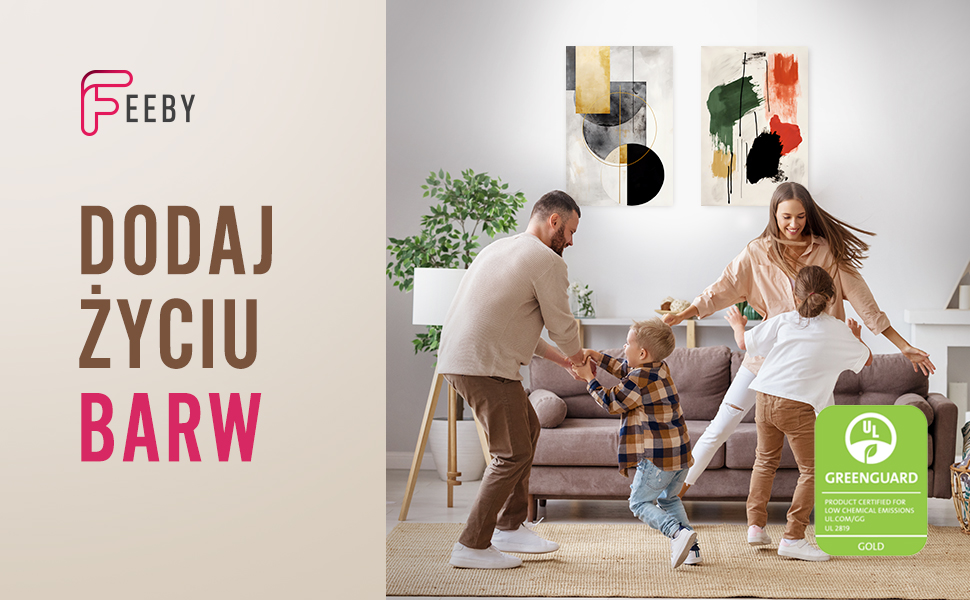 Obraz do salonu sypialni biura, Abstrakcyjne koła kształty czerwony czarny