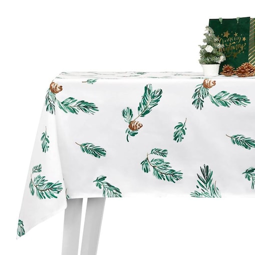 Obrus Świerkowe gałązki 150 x 300 cm