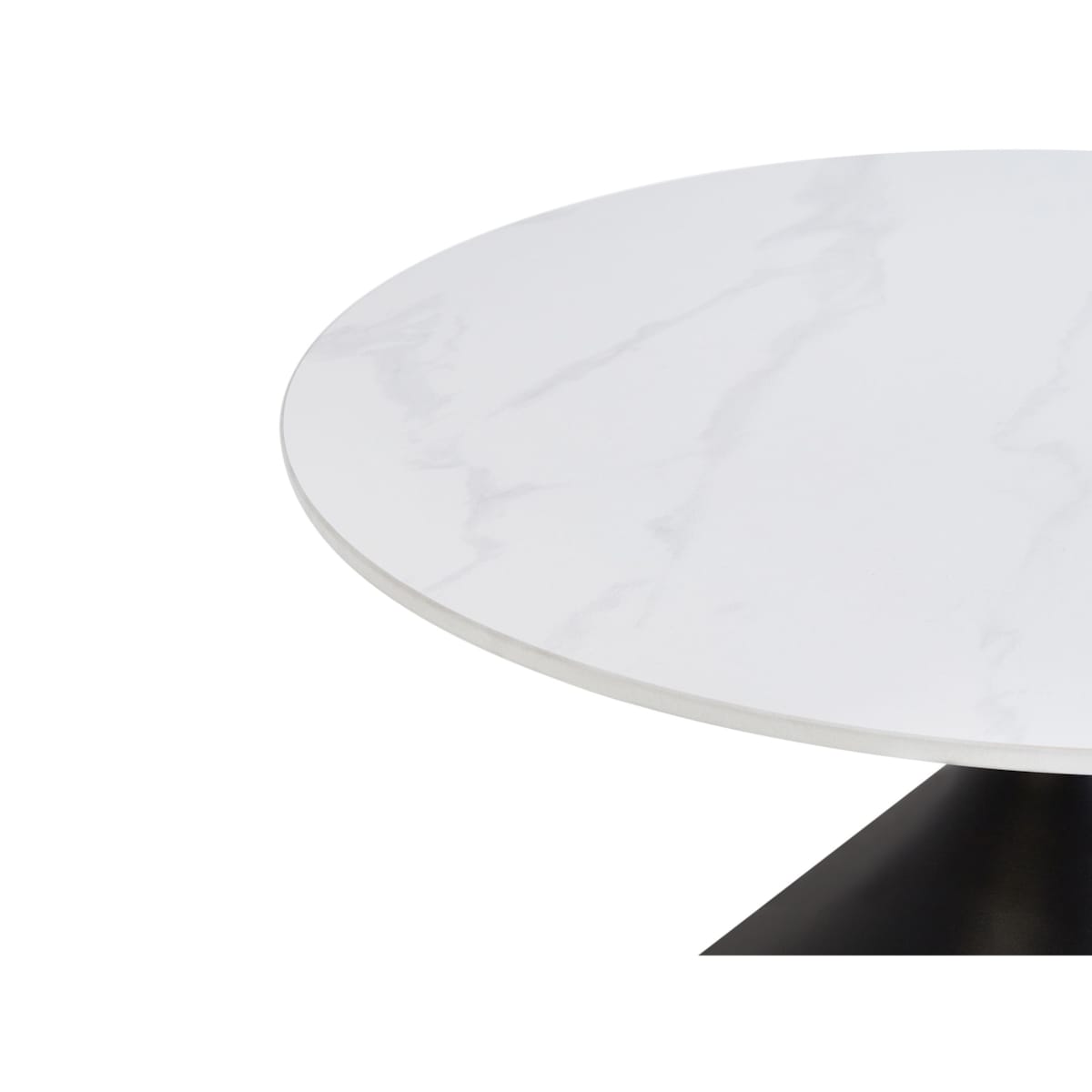 Stolik kawowy ceramiczny czarny HAIWEE