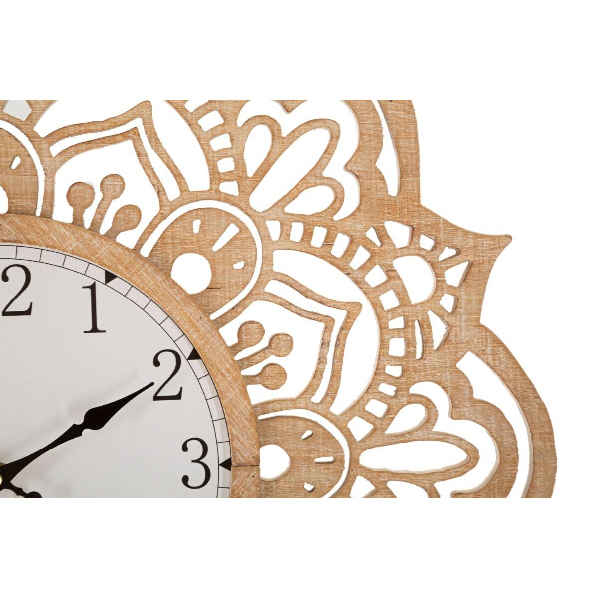 Zegar ścienny z koronkową tarczą, Ø 60 cm
