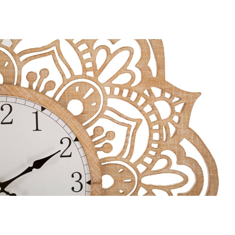 Zegar ścienny z koronkową tarczą, Ø 60 cm