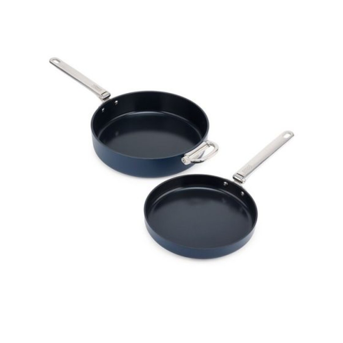 Zestaw 2 patelni ze składanymi uchwytami Space Joseph Joseph