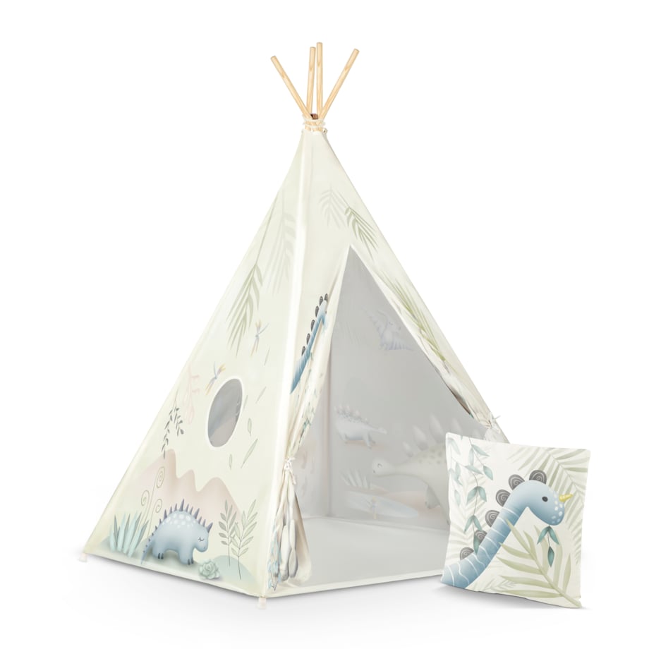 Tipi namiot dla dzieci teepee wigwam stabilizator dinozaur Nukido