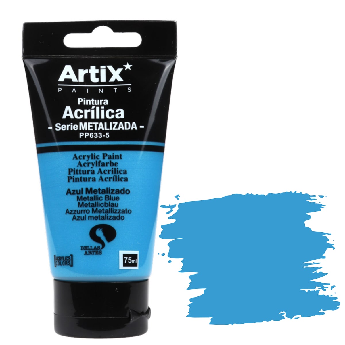 farba akrylowa artix pp633-5 metalic blue 75ml