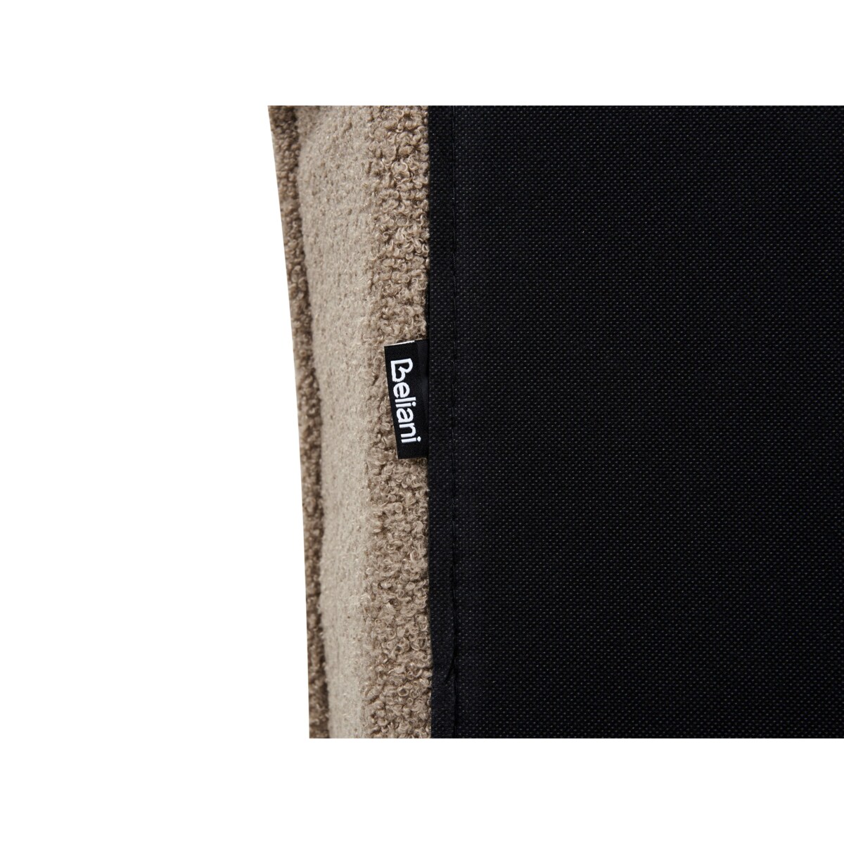 Łóżko wodne Boucle VINAY 180 x 200 cm Brązowy