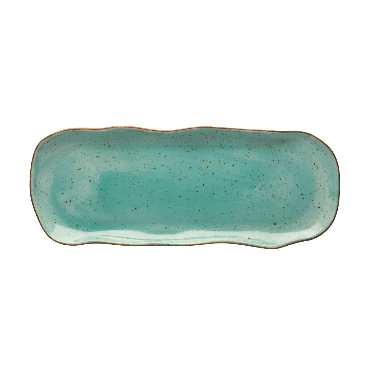 Półmisek - taca 35 cm x 13,5 cm Stone Age morski LB23 (6630L)