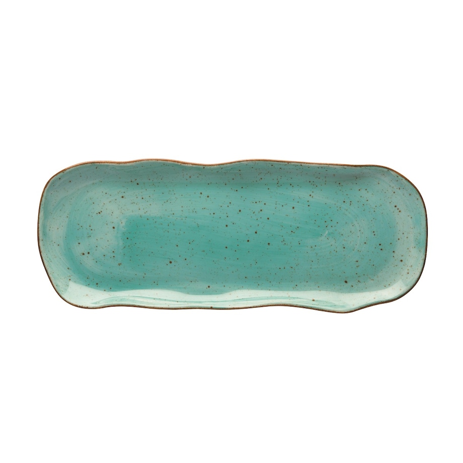 Półmisek - taca 35 cm x 13,5 cm Stone Age morski LB23 (6630L)