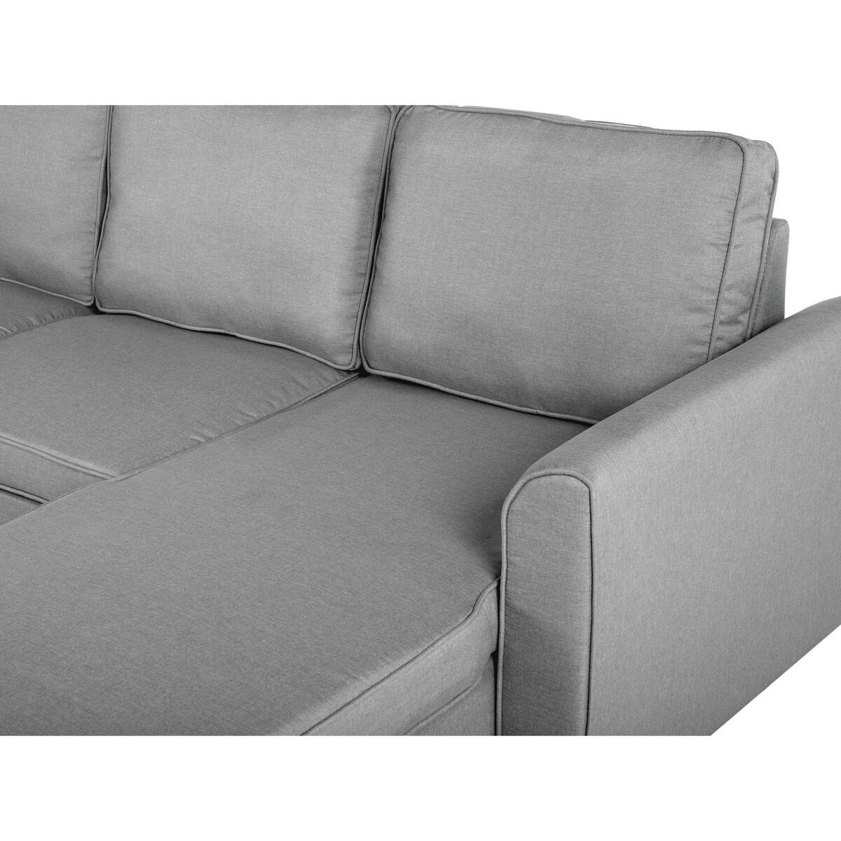 Narożnik rozkładany lewostronny jasnoszary NESNA