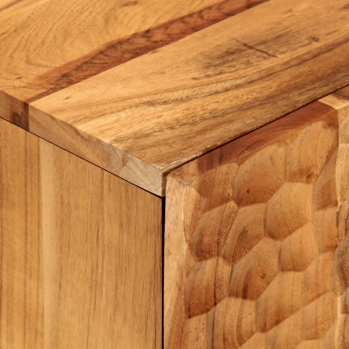 vidaXL Szafka łazienkowa, 38x33x58 cm, lite drewno akacjowe