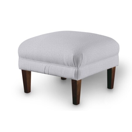 Podnóżek do fotela, szary melanż, 56 x 56 x 40 cm, Amsterdam
