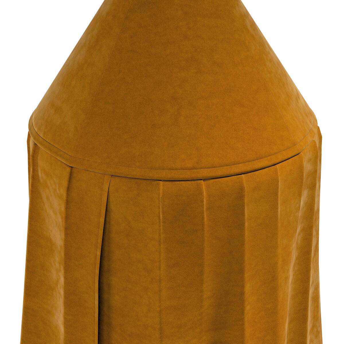 Baldachim do łóżeczka, miodowy, fi 50cmx230cm, Posh Velvet