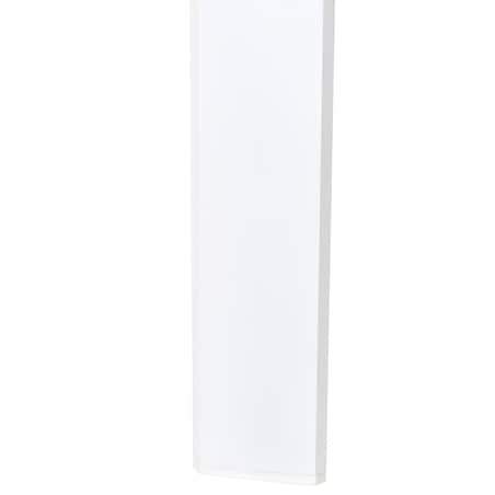 Stół ogrodowy CASTELLA 120 cm 70 cm Metal Beżowoszary