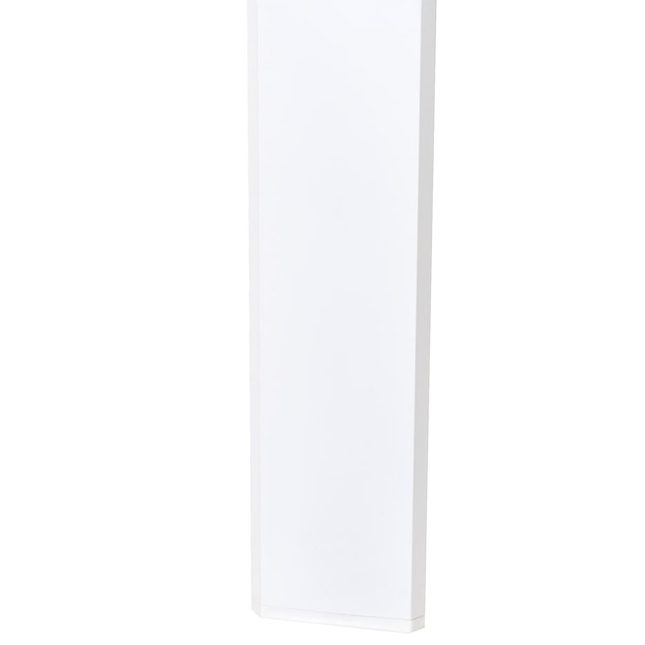 Stół ogrodowy CASTELLA 120 cm 70 cm Metal Beżowoszary
